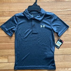 NEW! Youth Under Armour Polo. NWT. Size 7